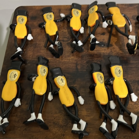 đź”´Vintage Planters Mr. Peanut Bendy Bendable Advertising Toy Figure LISTING FOR 1 - Picture 9 of 13